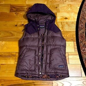 Patagonia Women’s Bivy Puffer Vest, Purple, Medium